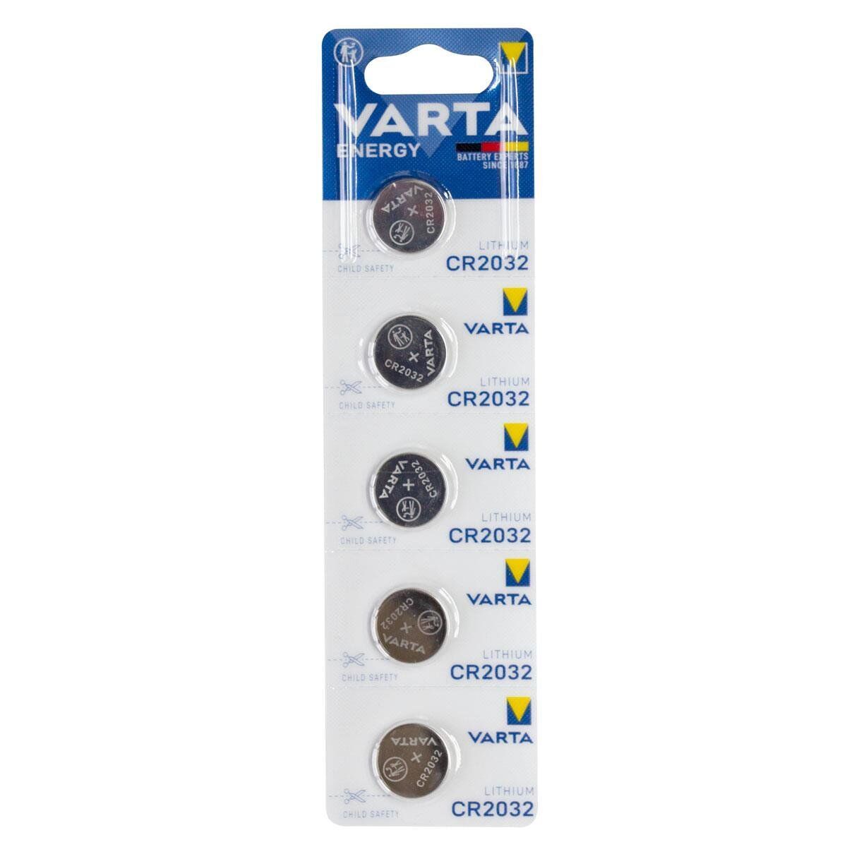 Varta CR2032 3V Lityum Pil 5'Li Paket