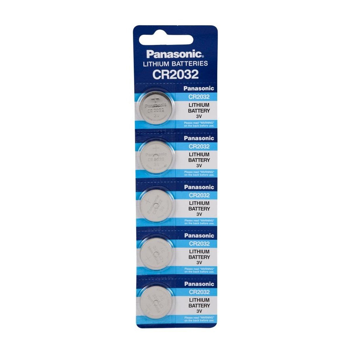 Panasonic CR2032 3V Lityum Pil 5'li Paket