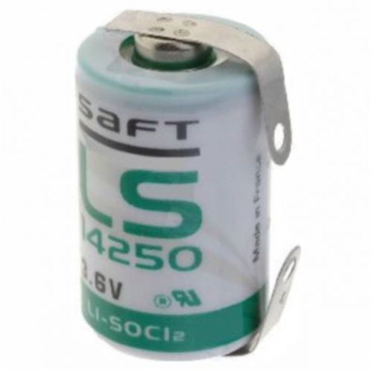 Saft LS14250-Cnr 1/2AA 3.6V Lityum Pil 2 Ayaklı