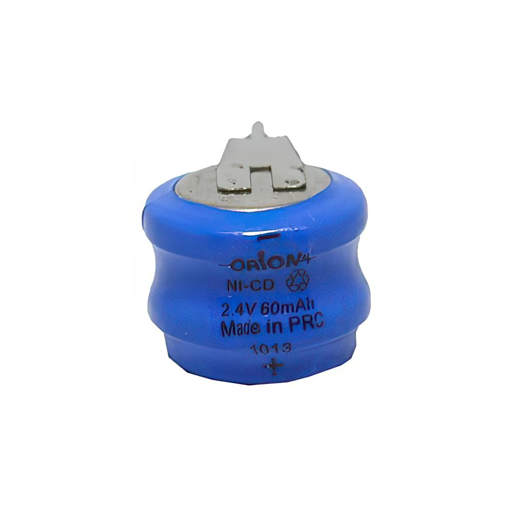 Orion 2.4V 60mAh NiCD 2 Bacaklı Buton Pil