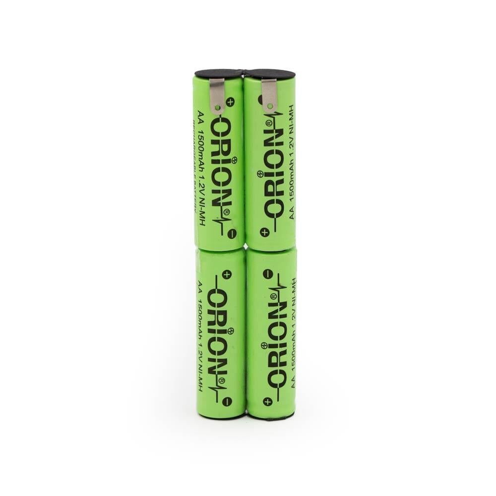 Orion AA 4.8V 1500mAh Lehim Ayak Şarjlı Pil