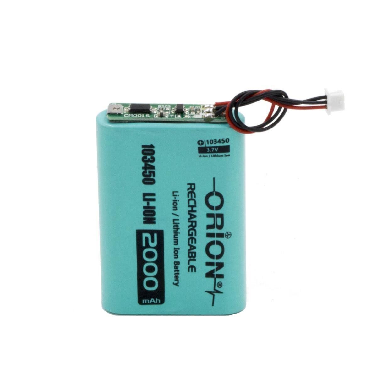 Orion 103450 3.7V 2000mAh Li-ion Bms Devreli 3 Pin Soketli Şarjlı Pil