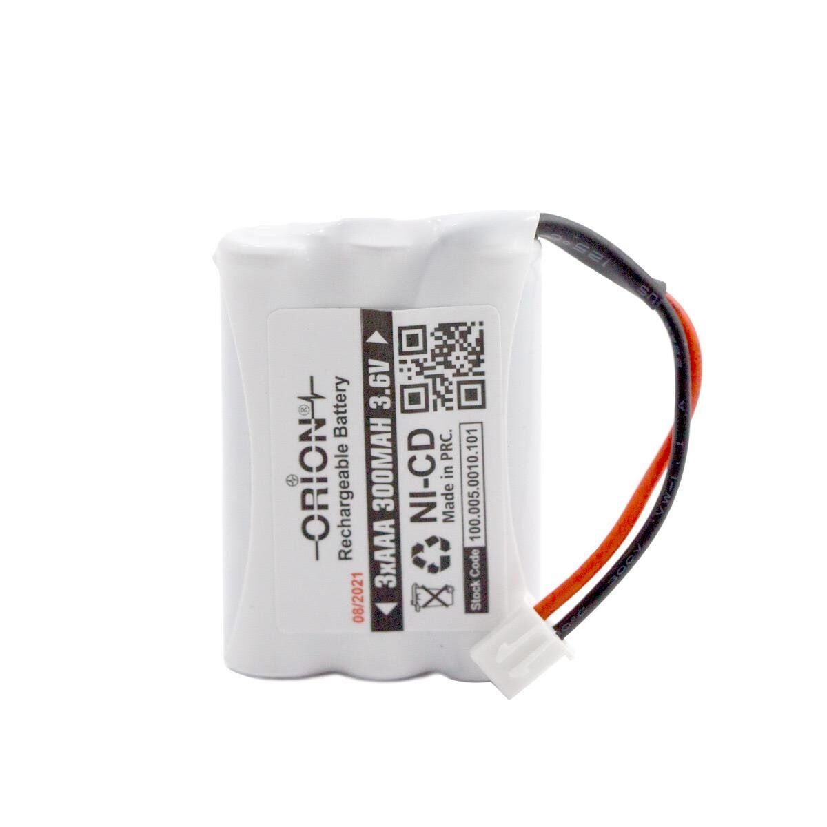 Orion AAA 3.6V 300mAh NiCD Kablo Ve Konnektörlü Pil