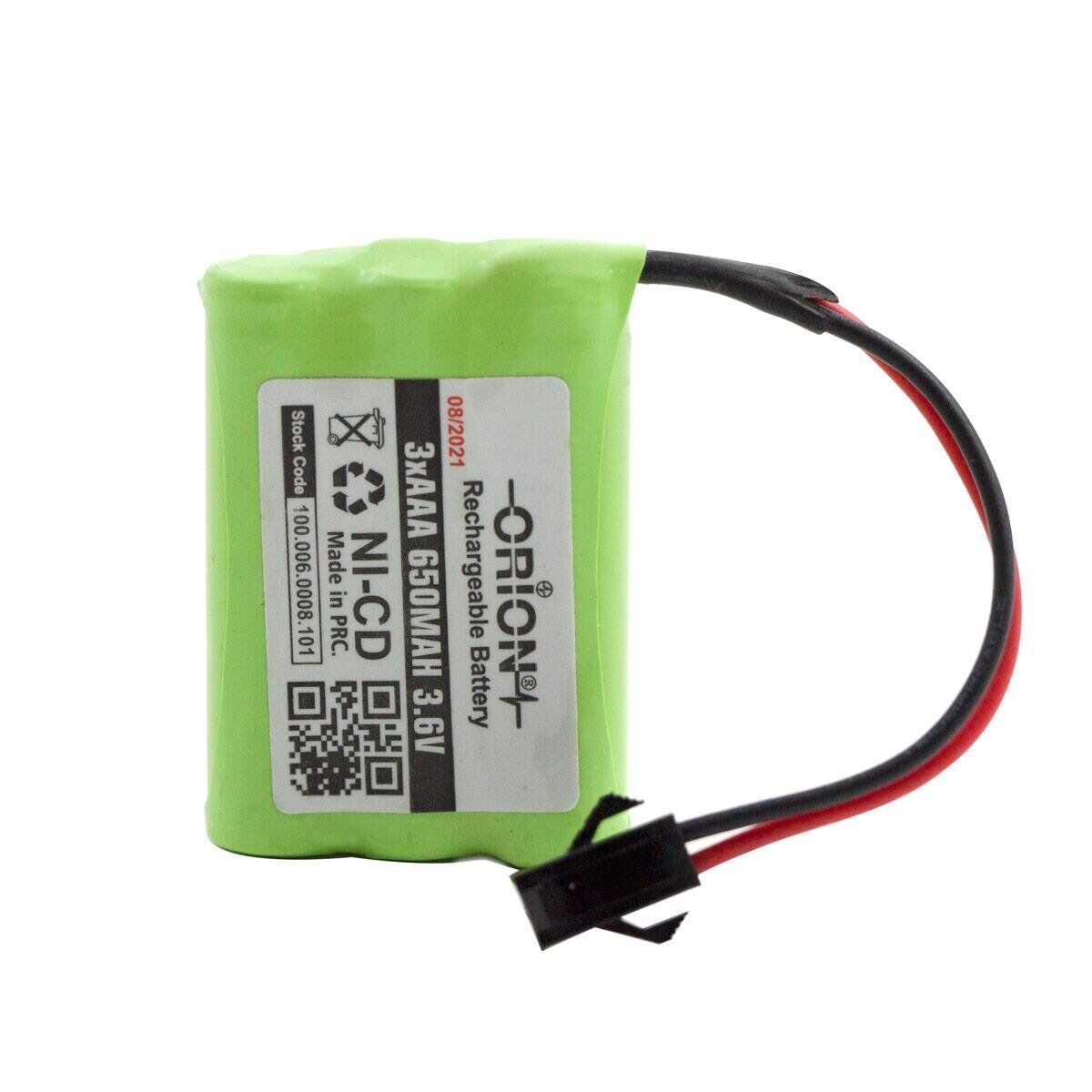 Orion AAA 3.6V 650mAh NiMH 2Pin Smp-02v Konnektörlü Pil