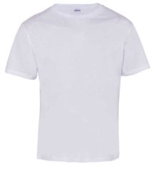 Bisiklet Yaka Supreme Tshirt Beyaz - M