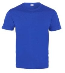 Bisiklet Yaka Supreme Tshirt Mavi - L
