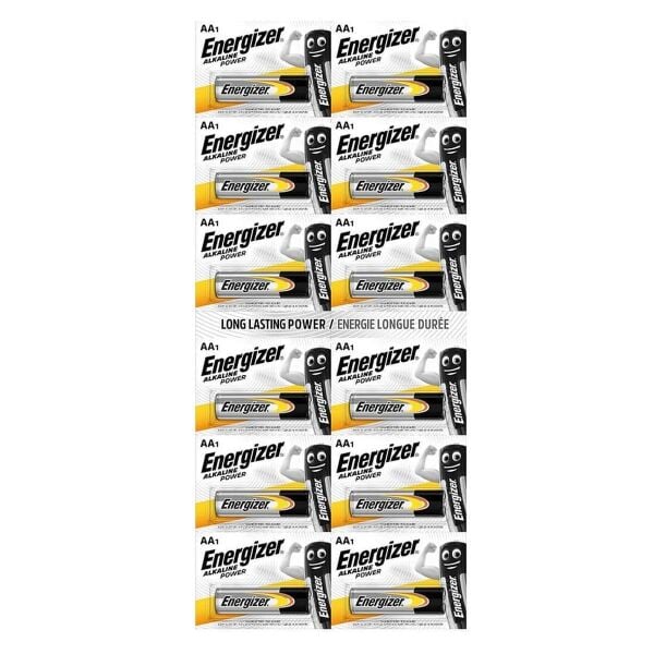 Energizer Alkalin Power AA Kalem Pil 12'li Kartela