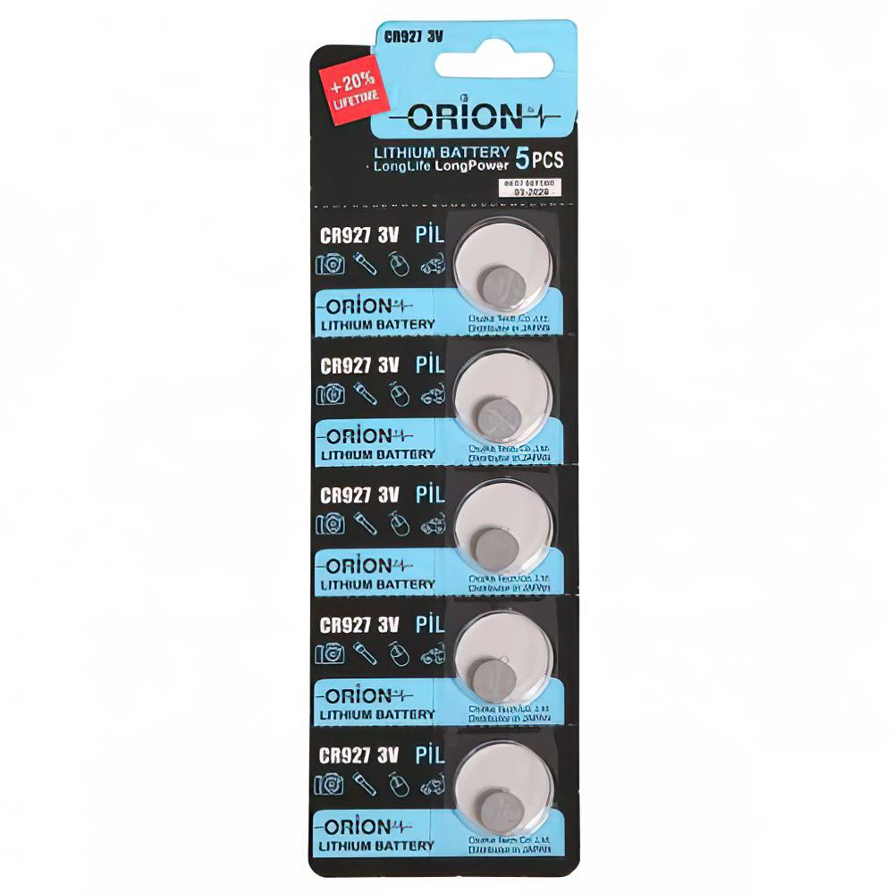 Orion CR927 3V Lityum Pil  5'li Paket
