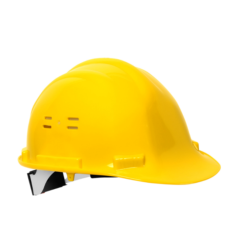 Essafe Vidalı, Hava Delikli – Kulaklık Takılabilir Baret Sarı