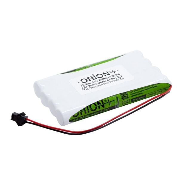 Orion 9.6V AA 2200mAh Ni-Mh Şarjlı Oyuncak Pili