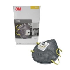 3M 9914 FFP1 Aktif Karbonlu Ventilli Toz Maskesi 10 Adet