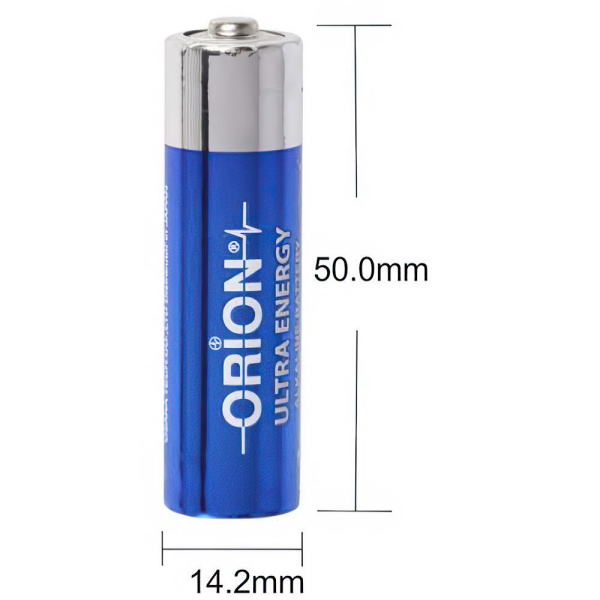 Orion AA 1.5V Alkalin 12'li Paket Pil