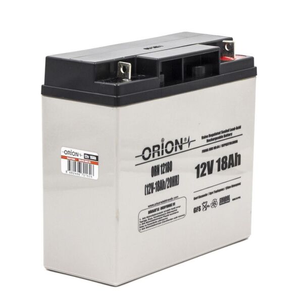 Orion ORN12180 12V 18Ah Bakımsız Kuru Akü