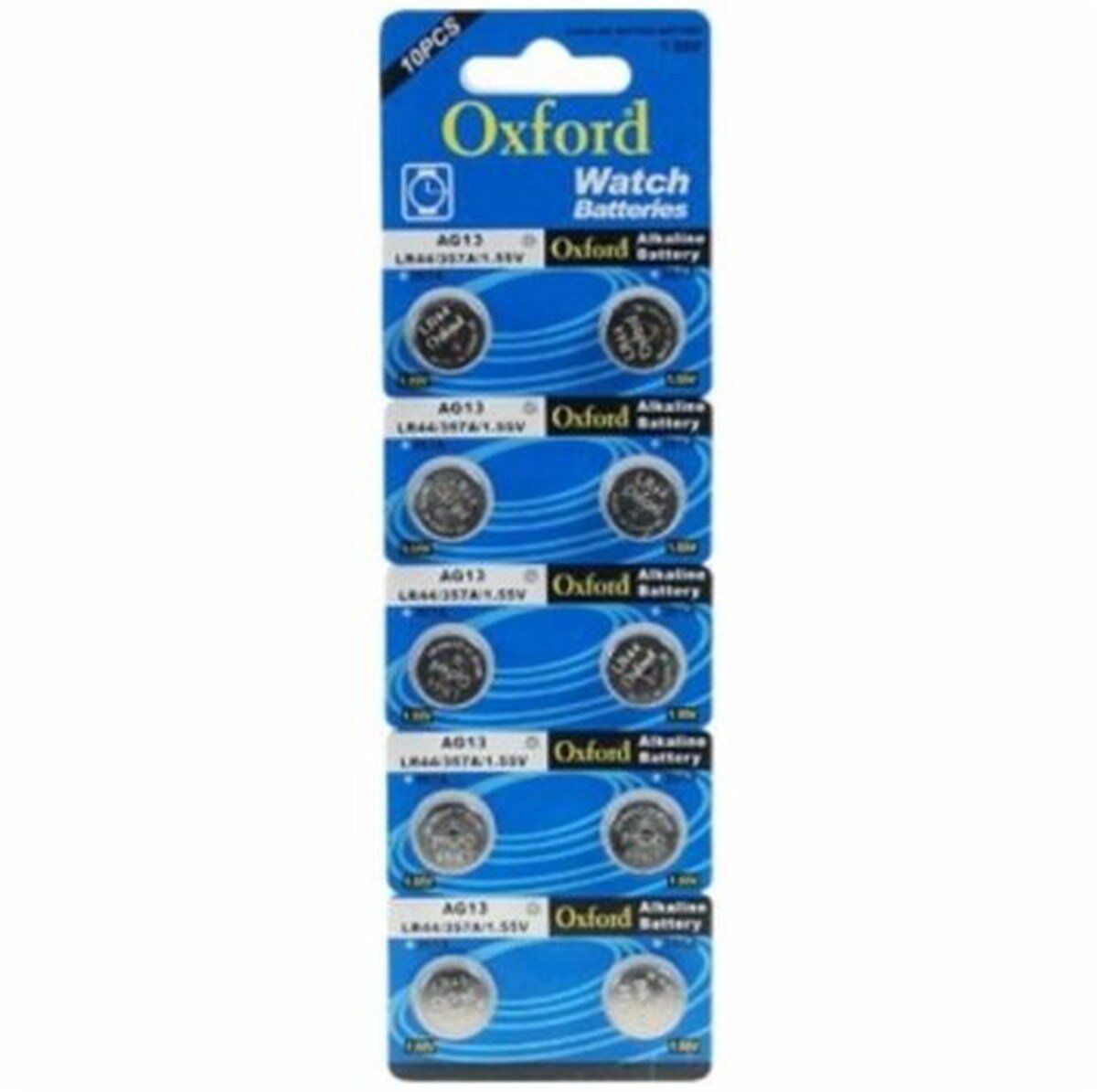 Oxford AG 13 LR44 Düğme Pil 10'lü Paket