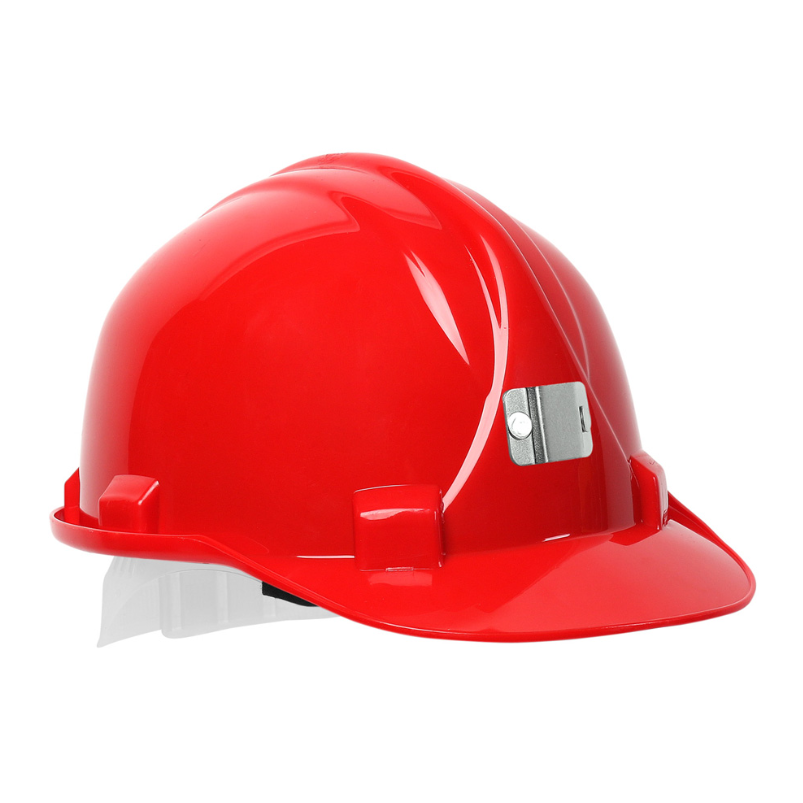 Essafe Vidalı Madenci Baret Kırmızı