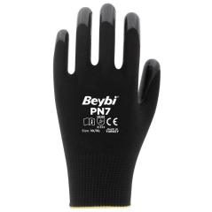 Beybi PN7 Nitril İş Eldiveni Siyah 24 lü