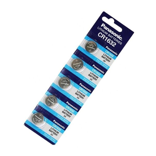 Panasonic CR1632 3V Lityum Pil 5'li Paket