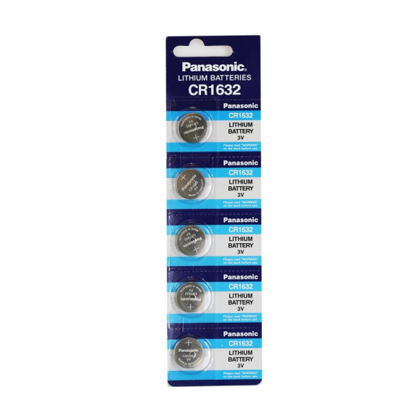 Panasonic CR1632 3V Lityum Pil 5'li Paket