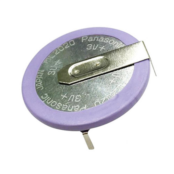 Panasonic ML2020 3V Şarj Edilebilir Lityum Pil - 90 Derece Ayaklı BMW Pili