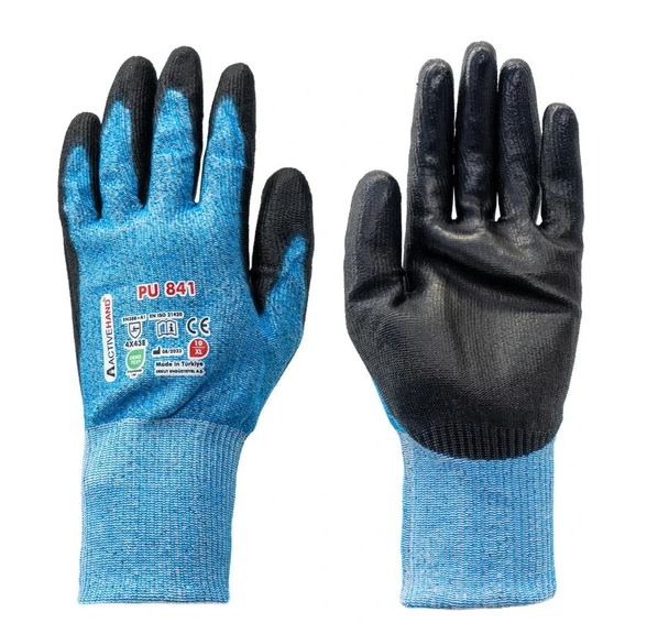 Activehand PU-841 Poliüretan Kaplı E Kesilmez Eldiven