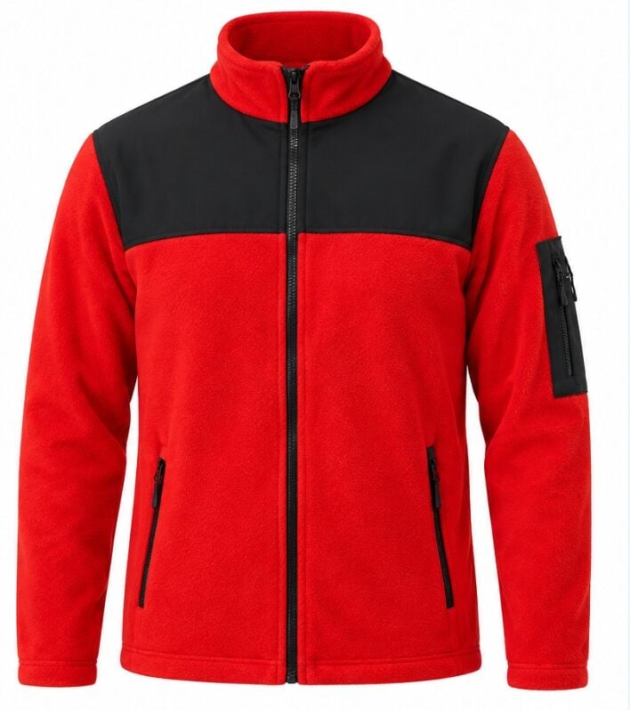 Softshel Robalı Polar Mont Kırmızı - M