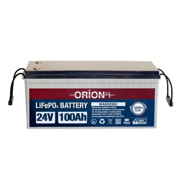 Orion 24V 100Ah LiFePO4 Akü