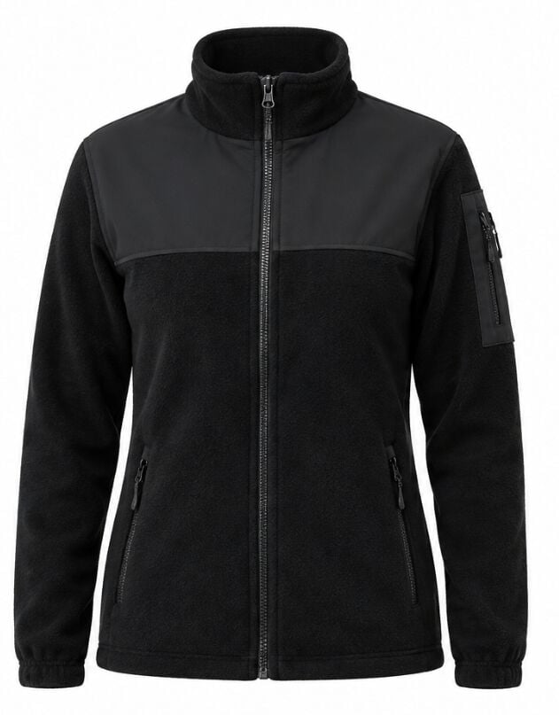 Softshel Robalı Polar Mont Siyah - S