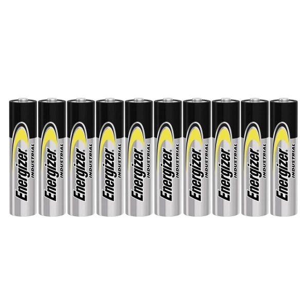 Energizer Industrial AAA Alkalin İnce Kalem Pil 10'lu Paket