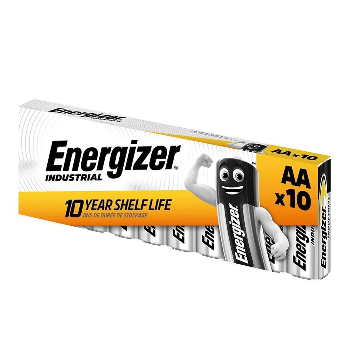 Energizer Industrial AA Alkalin Kalem Pil 10'lu Paket