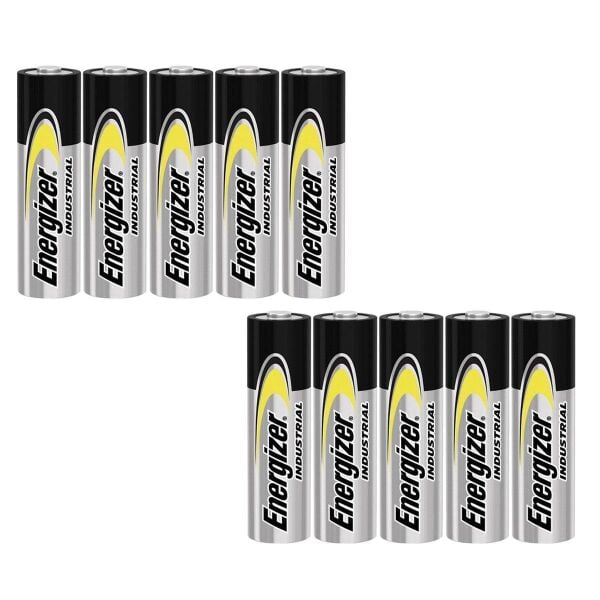 Energizer Industrial AA Alkalin Kalem Pil 10'lu Paket