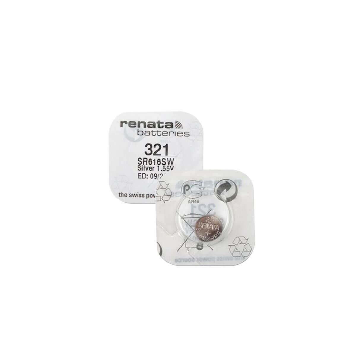 Renata 321 SR616SW Saat Pili