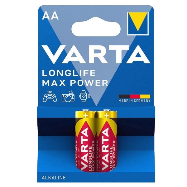 Varta 4706 Longlife Max Power Alkalin AA Kalem Pil 2'li Paket