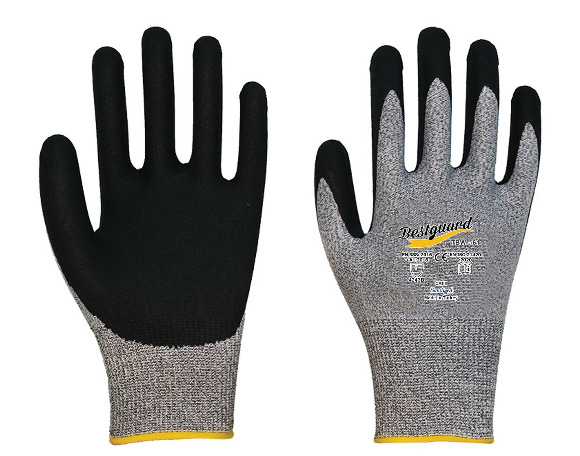 The Best Worker TBW-61 Kesilmeye Dayanıklı Eldiven