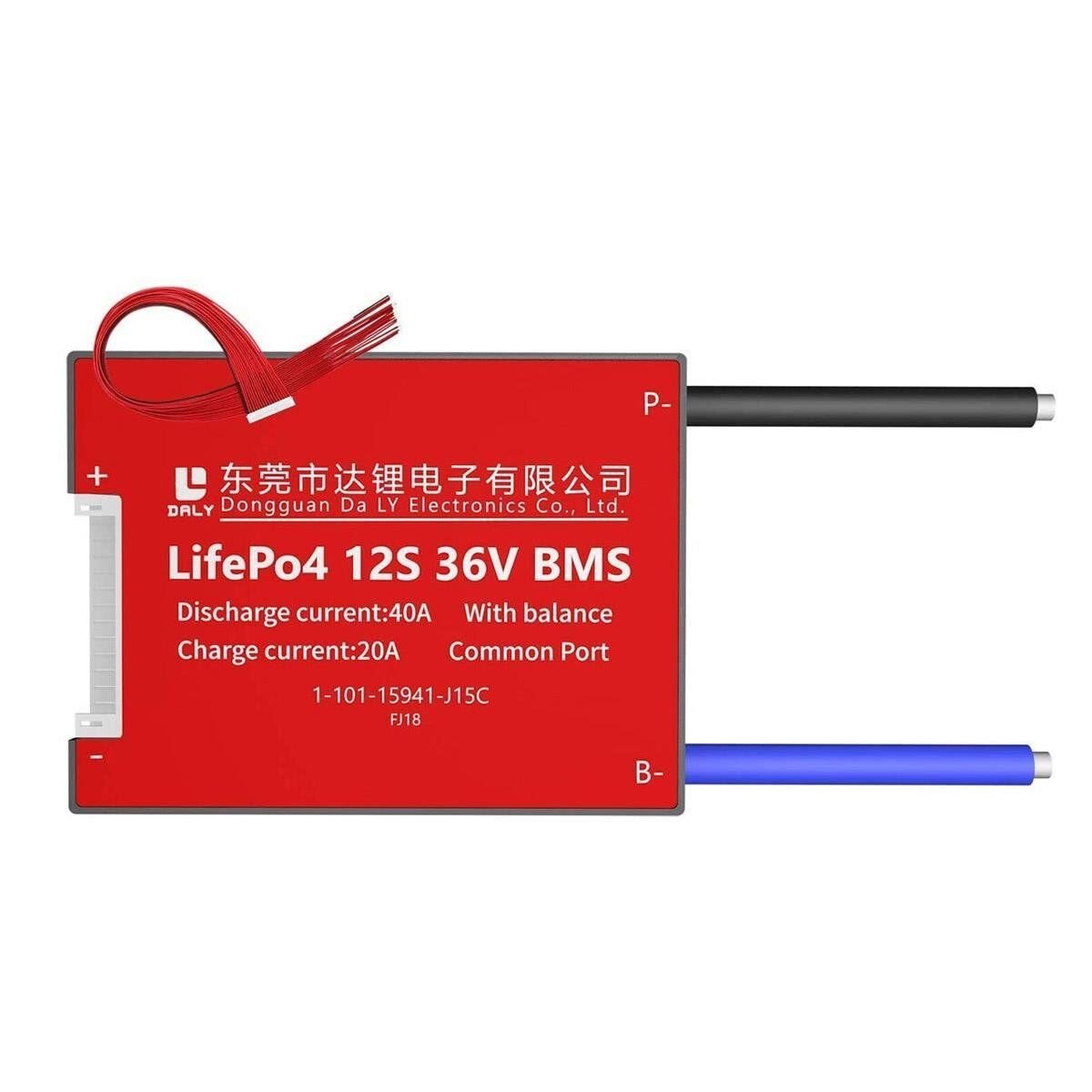 Daly BMS 12S 40A 36V LifeP04 Kontrol Devresi