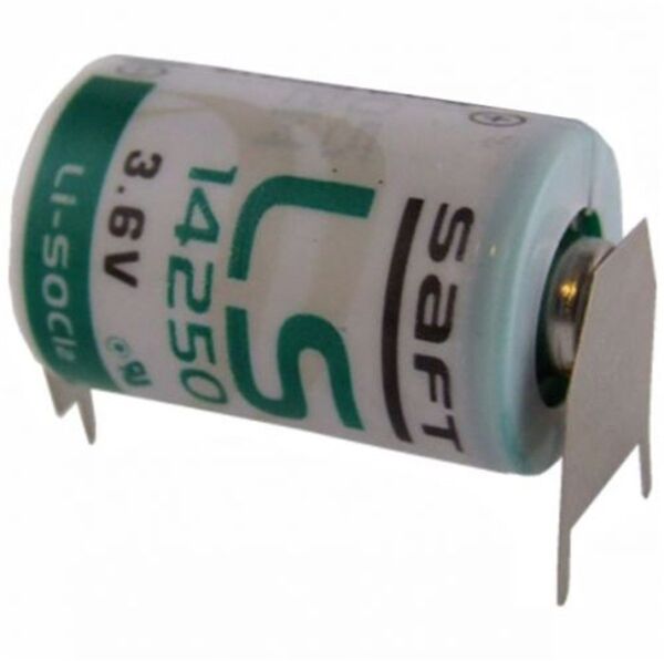 Saft LS14250-3Pf 1/2AA 3.6V Lityum Pil 3 Ayaklı