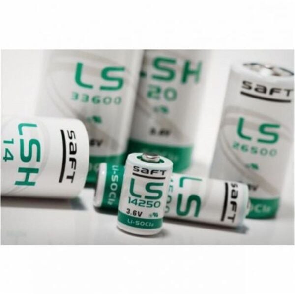 Saft LS14250-Cna 1/2AA 3.6V Lityum Pil Tel Ayaklı