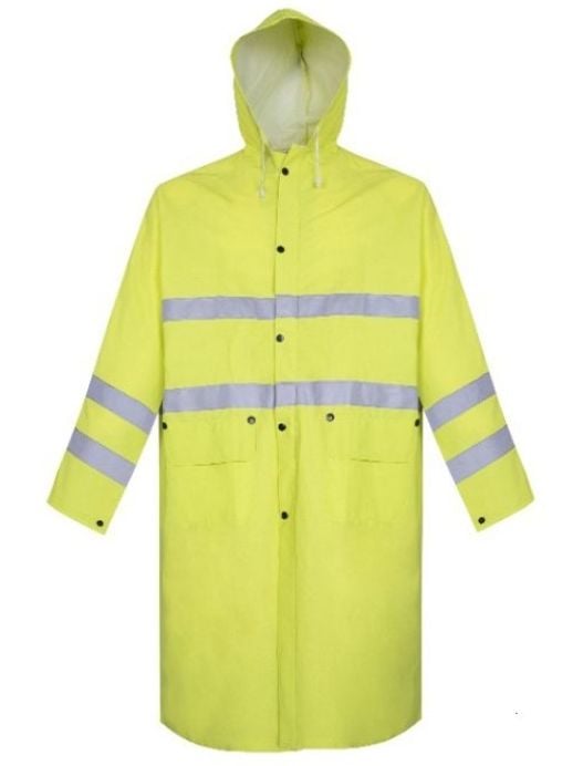 Izrasa NM05R Astarlı Reflektörlü Yağmurluk Sarı - L