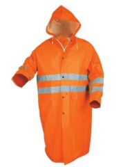Izrasa NM05R Astarlı Reflektörlü Yağmurluk Turuncu - XL
