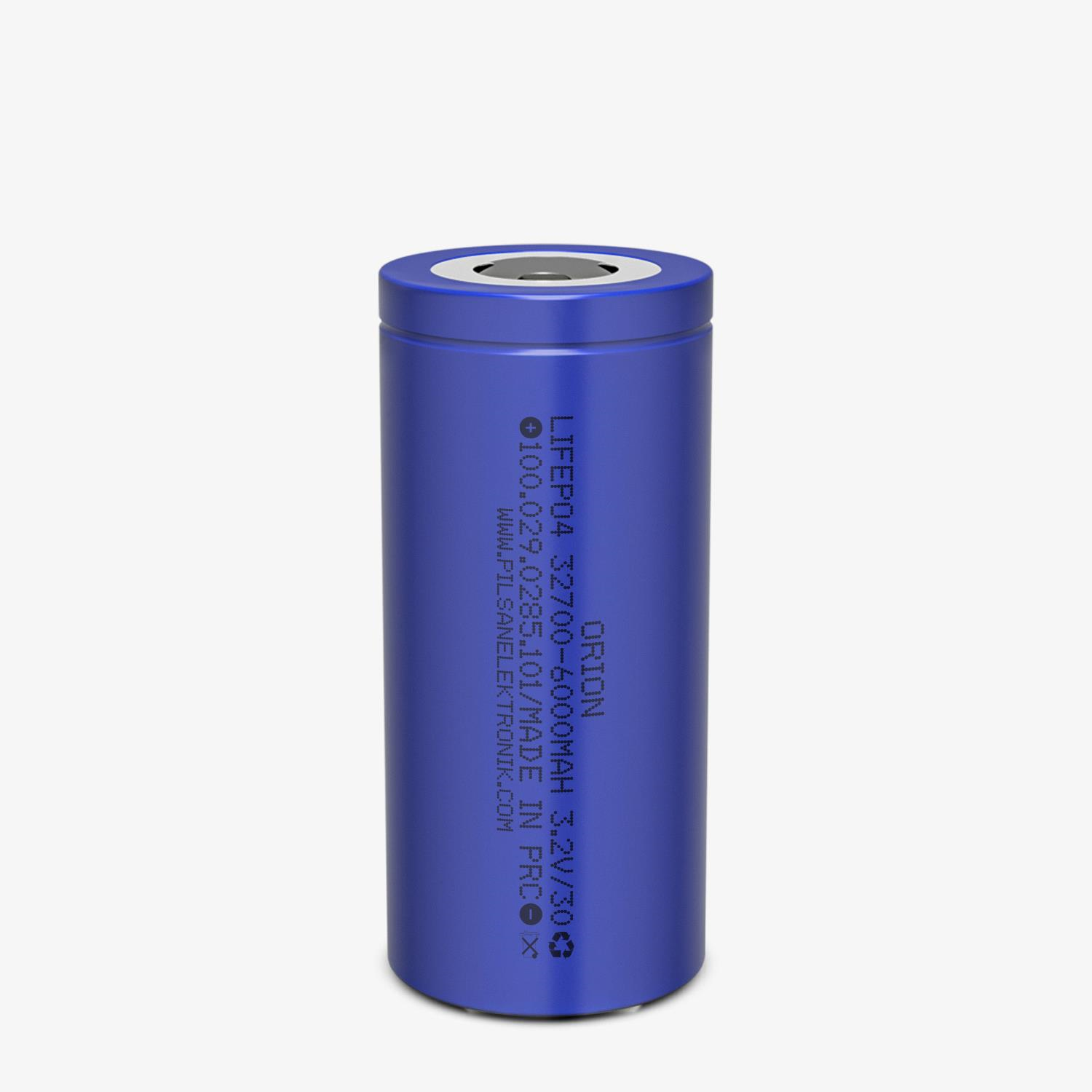 ORION PİL LIFEPO4 IFR 32700 6000 MAH 3C MAVİ