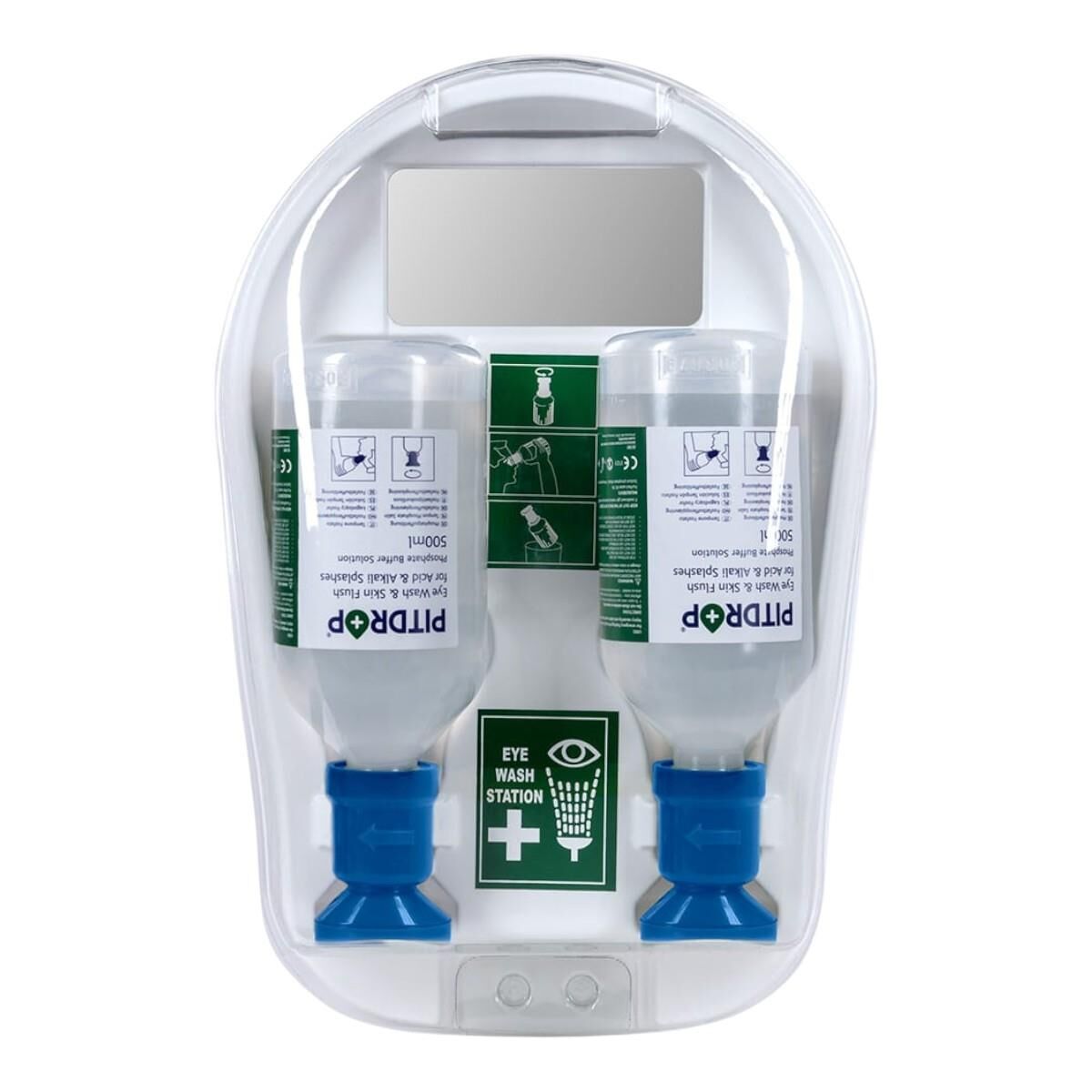 Pitdrop Duvar Tipi Kimyasal Göz Duşu Seti