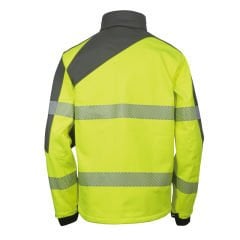 Vizwell VWJK267 Yüksek Görünürlüklü Softshell Ceket