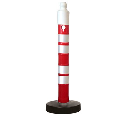 Kauçuk Tabanlı Uyarı Dikmesi 120 MM