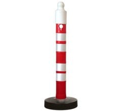 Kauçuk Tabanlı Uyarı Dikmesi 120 MM