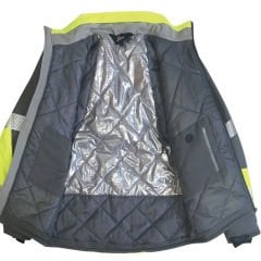 Vizwell VWJK268 Yüksek Görünürlüklü Softshell Ceket