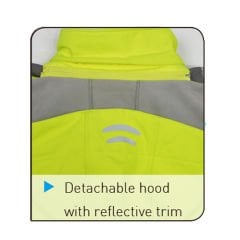 Vizwell VWJK268 Yüksek Görünürlüklü Softshell Ceket