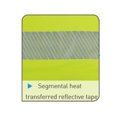 Vizwell VWJK268 Yüksek Görünürlüklü Softshell Ceket