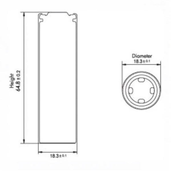 Sony VTC6 18650 3.7V 3000mAh 30A Li-ion Şarj Edilebilir Pil