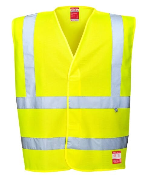 Portwest FR71 Alev Almaz Antistatik Hi-Vis Yelek