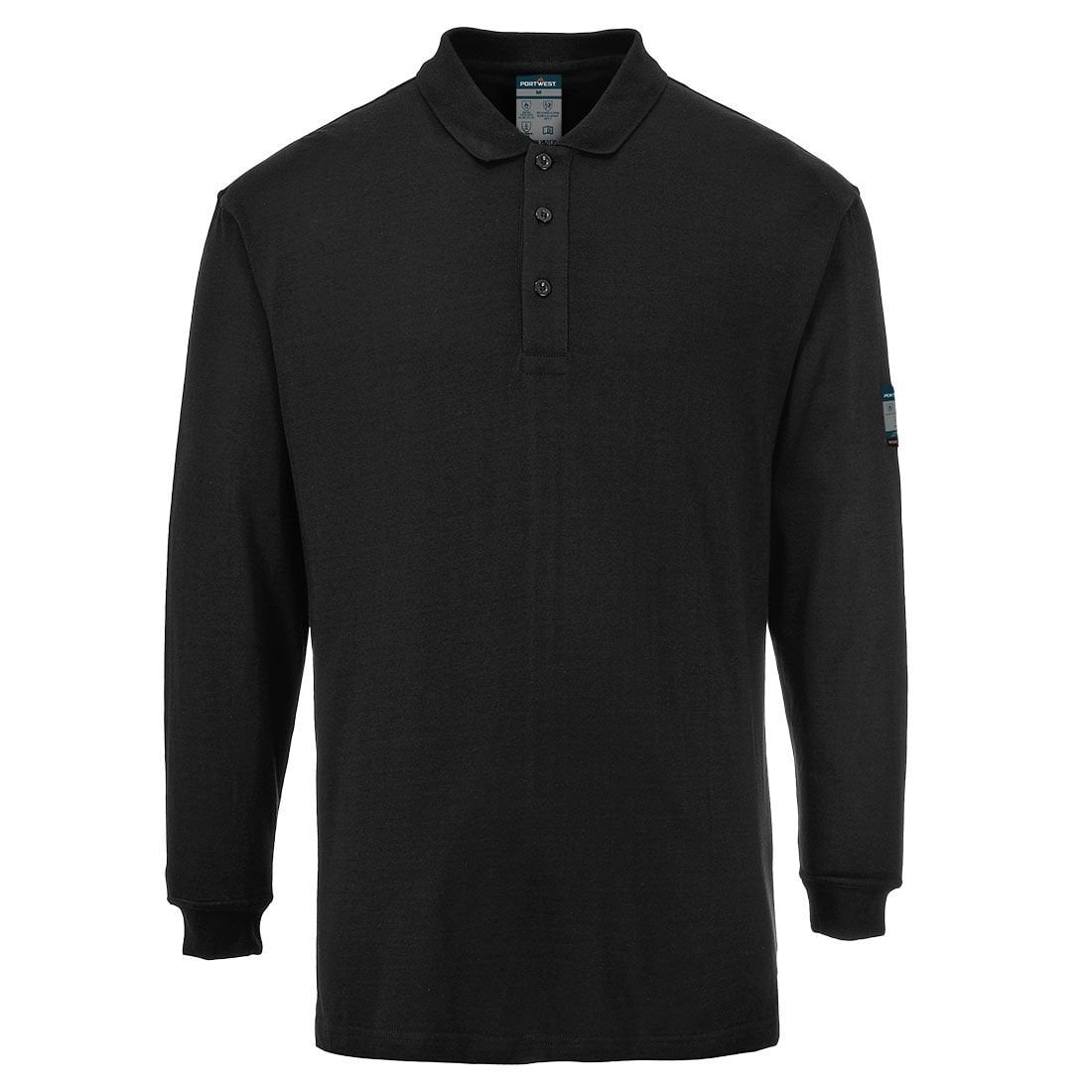 Portwest FR10 Alev Almaz Anti-Statik Polo Yaka Sweatshirt