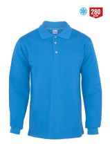 Polo Yaka Sweatshirt Turkuaz - 2XL